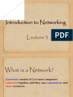 Introduction To Networking