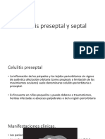 Celulitis Preseptal y Septal