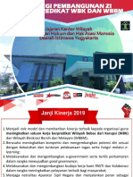 Materi Wilayah Bebas Dari Korupsi Kanwil Kemenkumham D.I. Yogyakarta