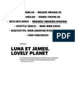 Luna Et James, Lovely Planet - Culture _ Next