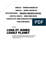 Luna Et James, Lovely Planet - Culture - Next