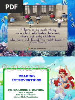 Reading Intervention