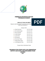 Makalah Myob Vs Accurate