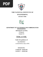 The National Institute of Engineering.: Tesla Coil