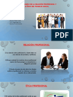 Relacion Profesional y Trabajo Social