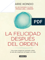 Felicidad Despues Del Orden, La - Marie Kondo PDF