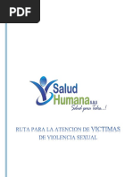 Ruta Para La Atencion de Victimas de Violencia Sexual