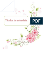 Tarea 1 Tecnica de Entrevista Organizacional