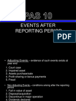Events After Reporting Period