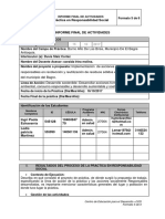 Informe Final de Actividades