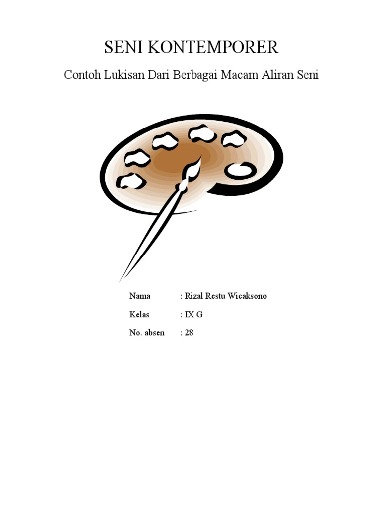  lukisan  dari  berbagai  aliran seni