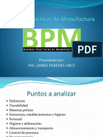 Buenas Practicas de Manufactura