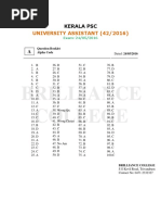 MCQ Answer Sheet Template | PDF | Multiple Choice | Quality Of Life