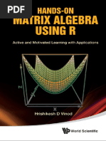 Vinod, Hrishikesh D. - Hands-On Matrix Algebra Using R (2011) PDF