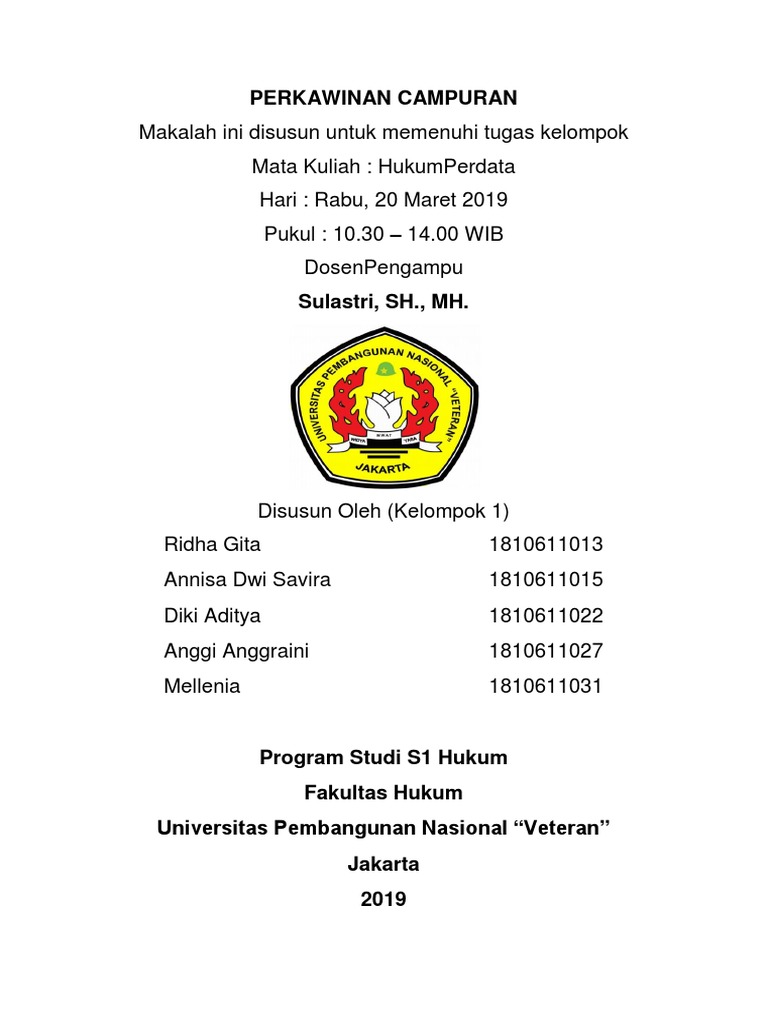 Perkawinan Campuran