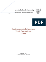 Laporan Kemajuan Program AIPD Januari Juni 2011 PDF