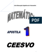 Matemática - CEESVO - Apostila1