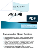 Compound Steam Turbine Stages