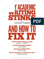 Why Academic Writitng Stinks