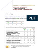 Cuestionario de Evaluacion - ES PDF