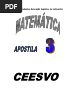 Matemática - CEESVO - Apostila3