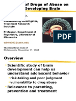 Effects of Drugs of Abuse On The Developing Brain