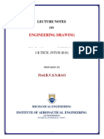 Engineering Drawing Lecture Note PDF
