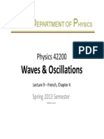 Waves & Oscillations: Physics 42200
