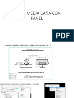 Crear Media Caña Con Panel