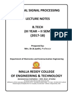 Digital Signal Processing PDF