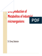 Over Production of Metabolites and Its Regulation