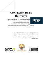 Confesion Bautista de 1689 Con Guia de Estudio PDF