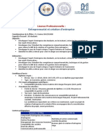 Entrepreneuriat Et Création D'entreprise PDF