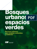 Bosques Urbanos y Espacios Verdes