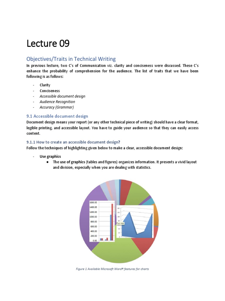 Objectives/Traits in Technical Writing: 9.1 Accessible Document Design ...