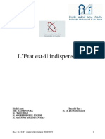 Etat Est-Il Indispensable