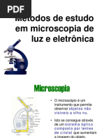 Aula 2 - Microscopio