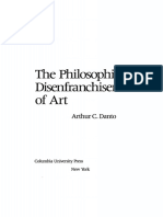 DANTO, ARTHUR - The Philosophical Disenfranchisement of Art.pdf