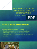 Principles and Basic Technique of Image Manipulation: Marcpolo Aron B. Pata