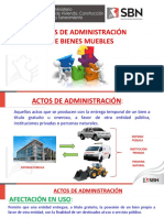 Actos de Administración y Disposición de Bienes Públicos SBN Perú