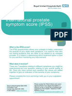 International Prostate Symptom Score (IPSS)