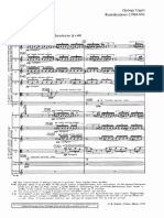 Ligeti - Ramifications (Full Score) PDF