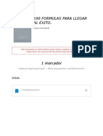 Notas de " 100 FORMULAS PARA LLEGAR AL ÉXITO. " PDF