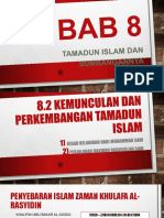 Bab 8 Tamadun Islam Dan Sumbangannya