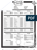 Character Sheet