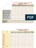 Registro de Asistencia 2018 - 2019