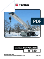 Manual de Operacion Terex RT780 PDF