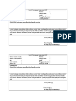 Surat Pernyataan Pelayanan FKTP