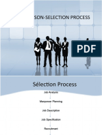 Sales Person-selection Process