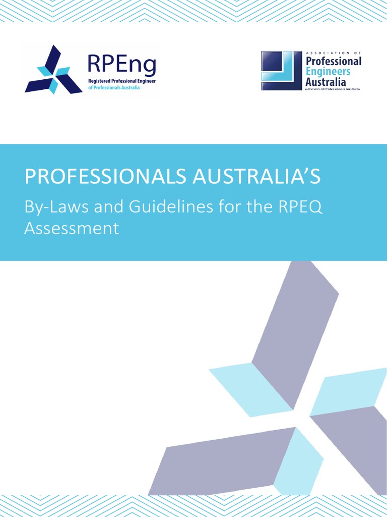 RPEQ Registration Guidelines for Engineers | PDF | Engineering | Civil ...